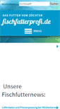Mobile Screenshot of fischfutterprofi.de